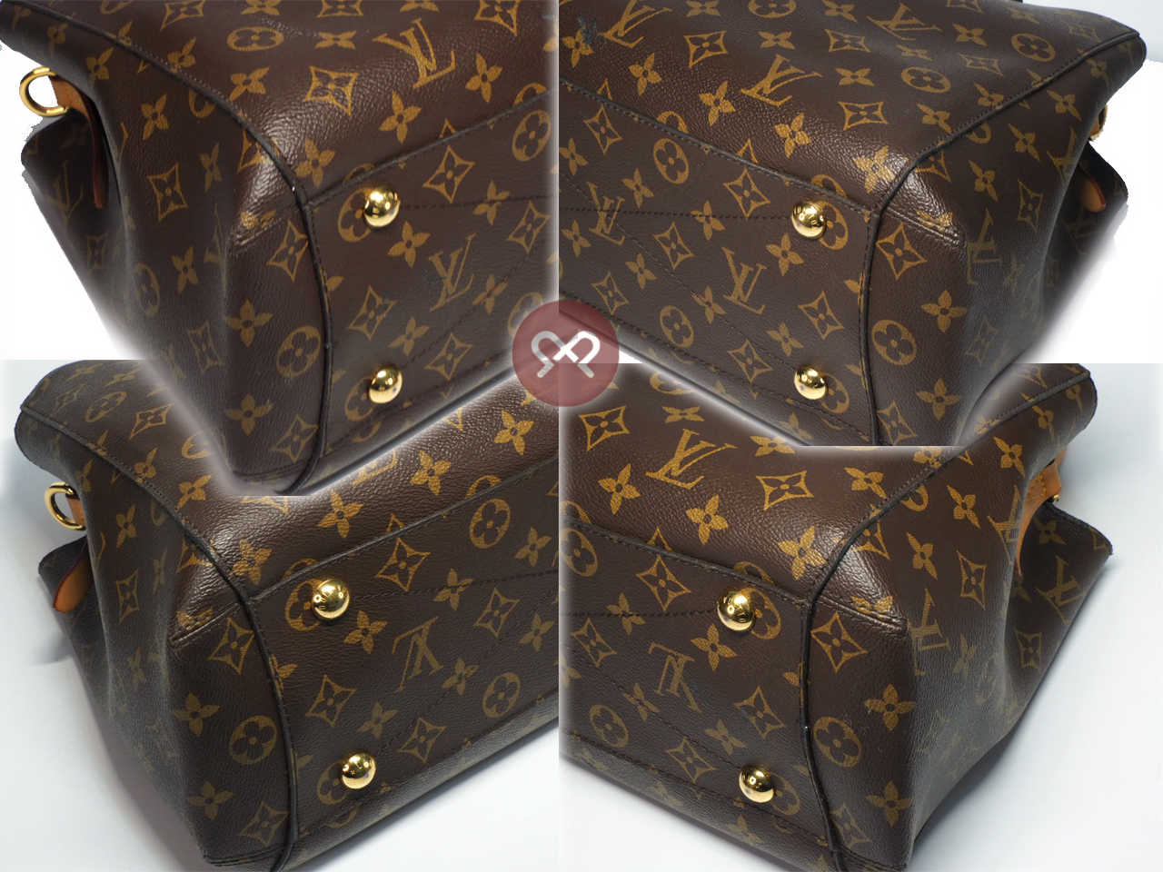 Louis Vuitton M41056 Monogram Canvas Montaigne MM 2-way Bag (CA3187) - Image 6