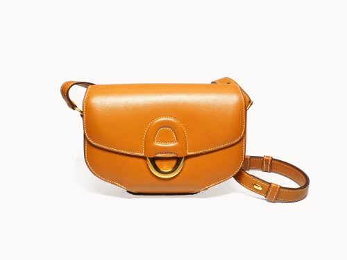 Hermes Cherche-Midi Mini 18 Veau Butler Leather Bag Gold Hardware X Stamp
