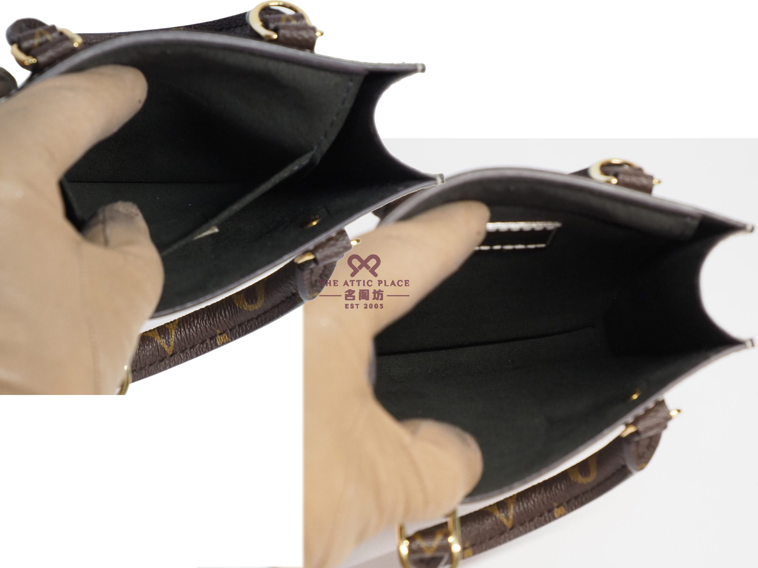 Louis Vuitton M90564 Monogram Vernis Petit Sac Plat 2-way Bag (RFID) - Image 9