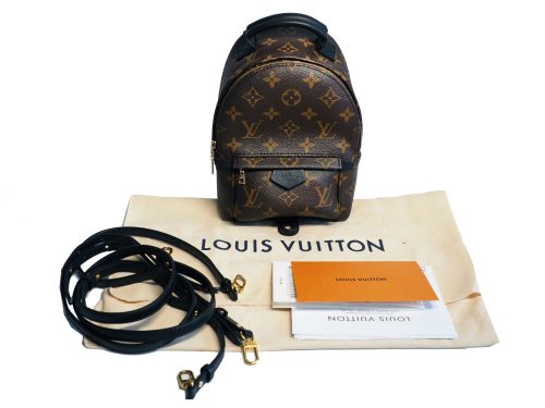Louis Vuitton Monogram Canvas M41562 Palm Springs Mini Backpack/ Crossbody Bag