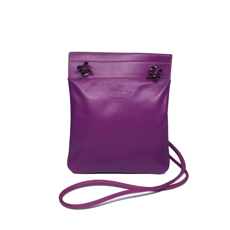 Hermes Purple/ Anemone Aline Mini Swift Leather D Stamp Crossbody bag