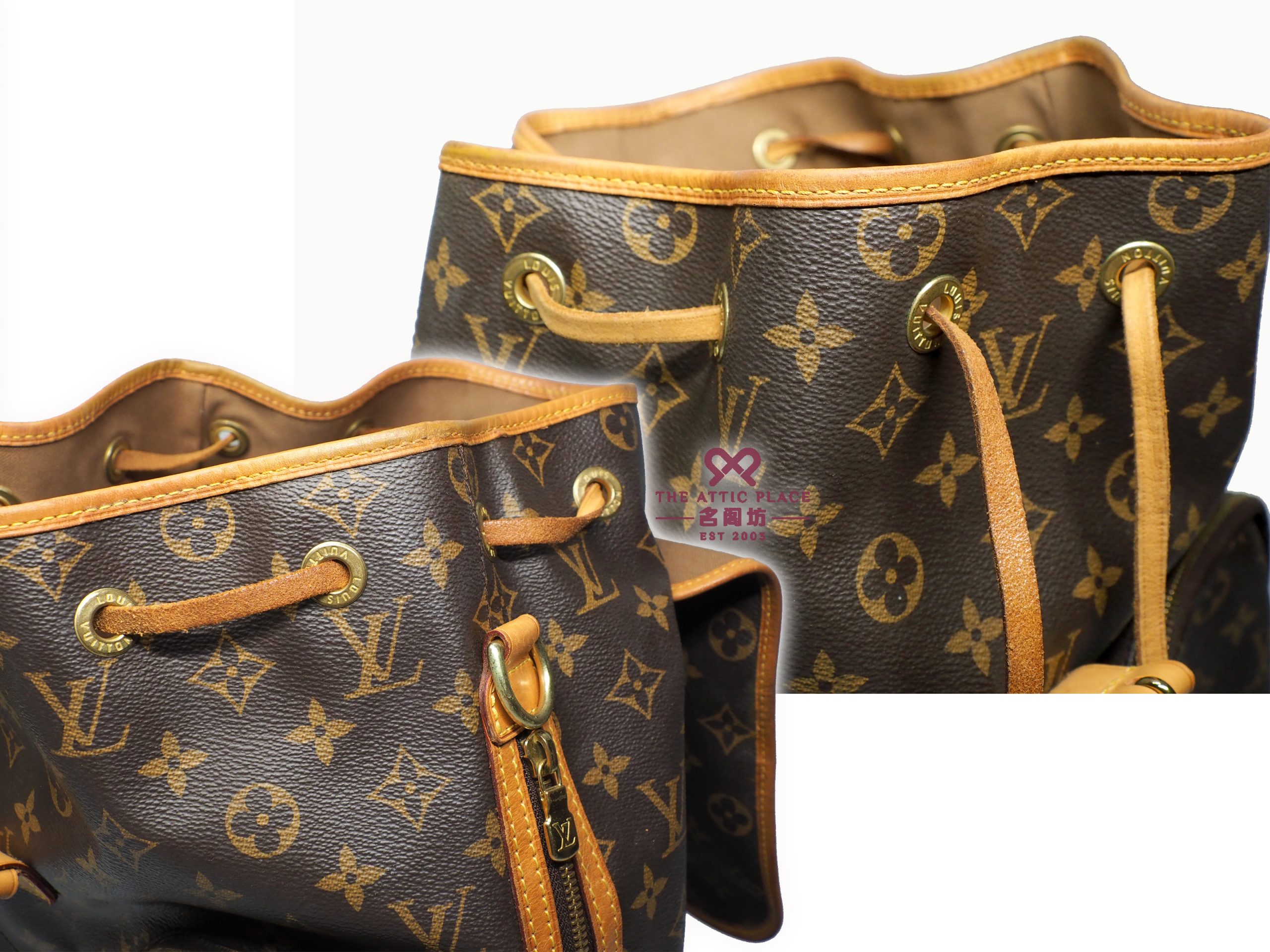 Louis Vuitton M40107 Monogram Canvas Sac A Dos Bosphore Backpack ( FL4115) - Image 8