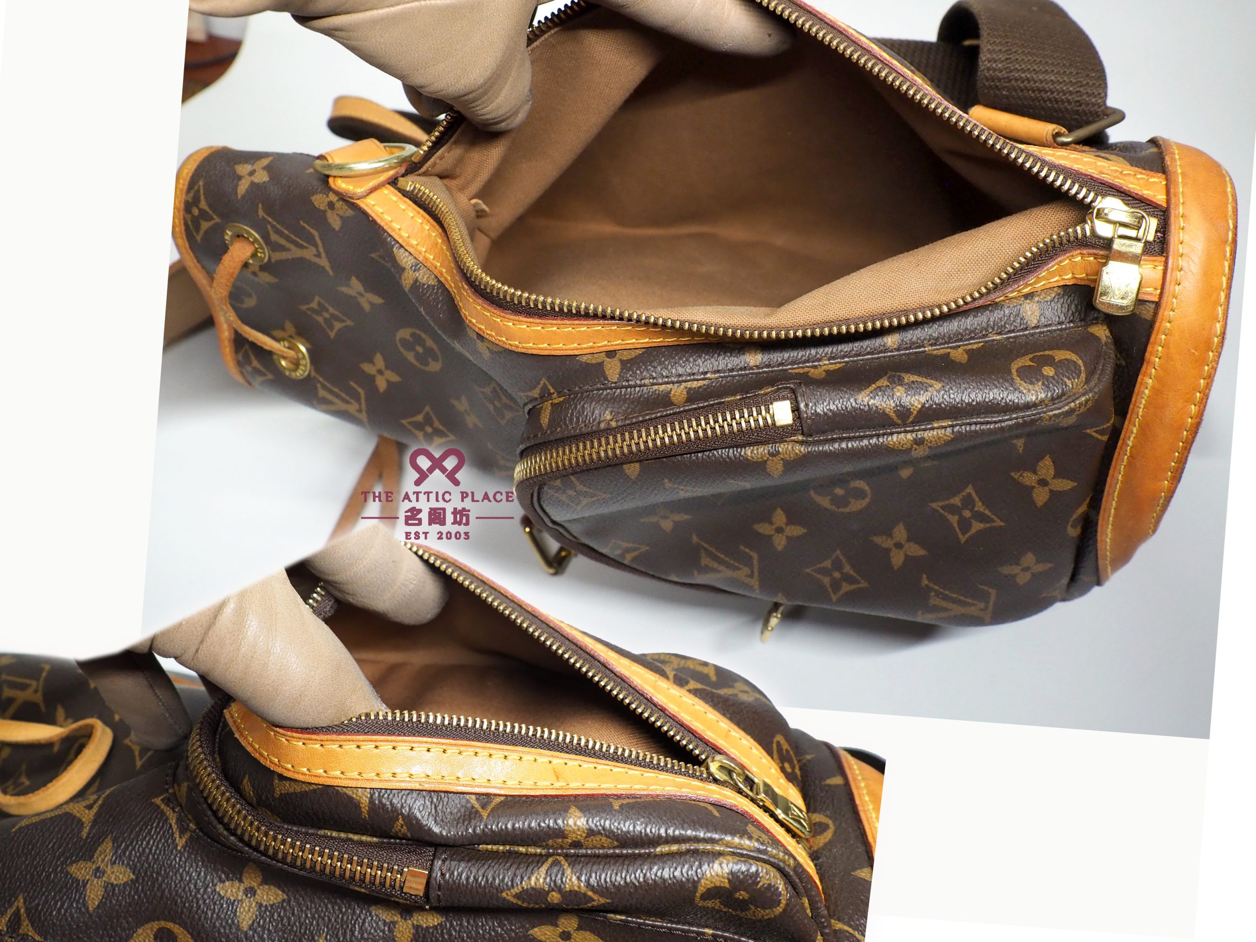 Louis Vuitton M40107 Monogram Canvas Sac A Dos Bosphore Backpack ( FL4115) - Image 10