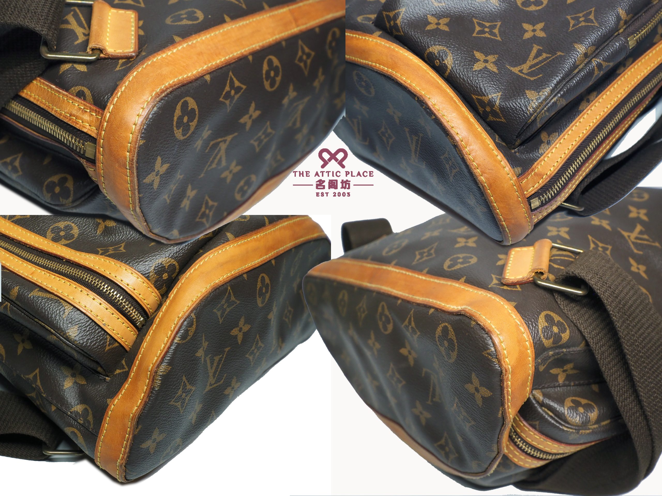 Louis Vuitton M40107 Monogram Canvas Sac A Dos Bosphore Backpack ( FL4115) - Image 6