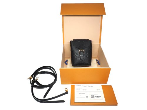 Louis Vuitton M80596 Black Monogram Empreinte Tiny Backpack (RFID)